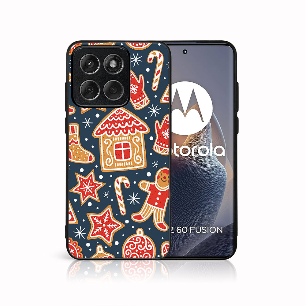 MY ART Karácsonyi dizájnnal ellátott tok Motorola Edge 60 Fusion CHRISTMAS (069) akciós termékkép 1