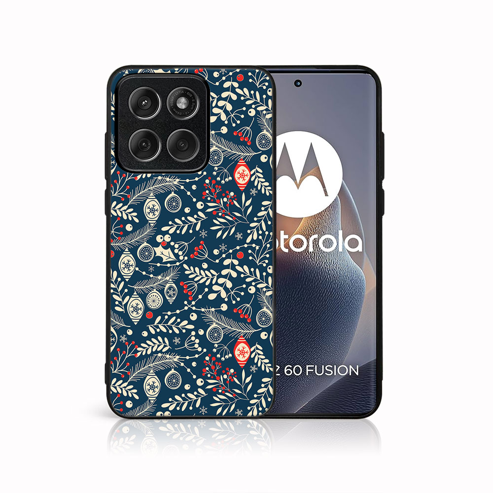 MY ART Karácsonyi mintás tok Motorola Edge 60 Fusion MISTLETOE (070) akciós termékkép 1