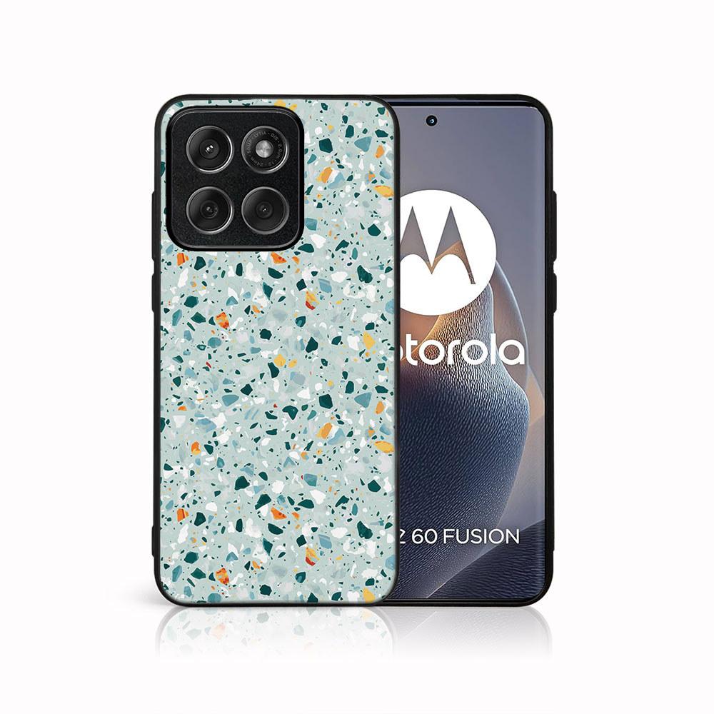 MY ART Védőtok Motorola Edge 60 Fusion BLUE TERRAZZO (164) készülékhez akciós termékkép 1