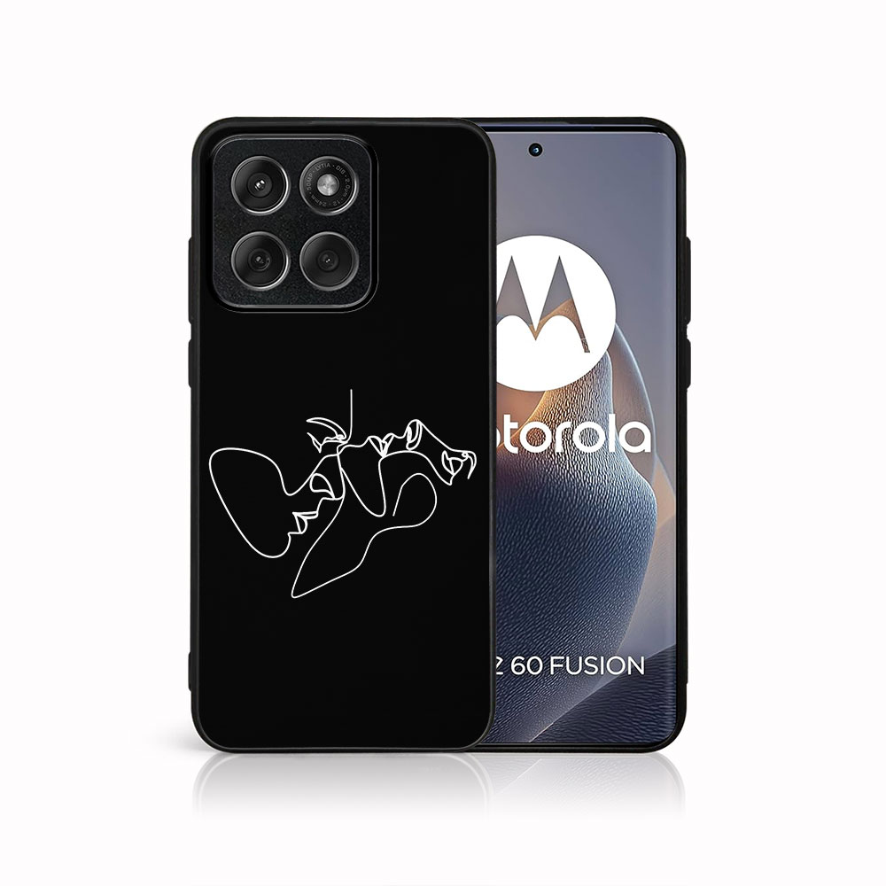 MY ART Védőtok Motorola Edge 60 Fusion FACES (196) készülékhez akciós termékkép 1
