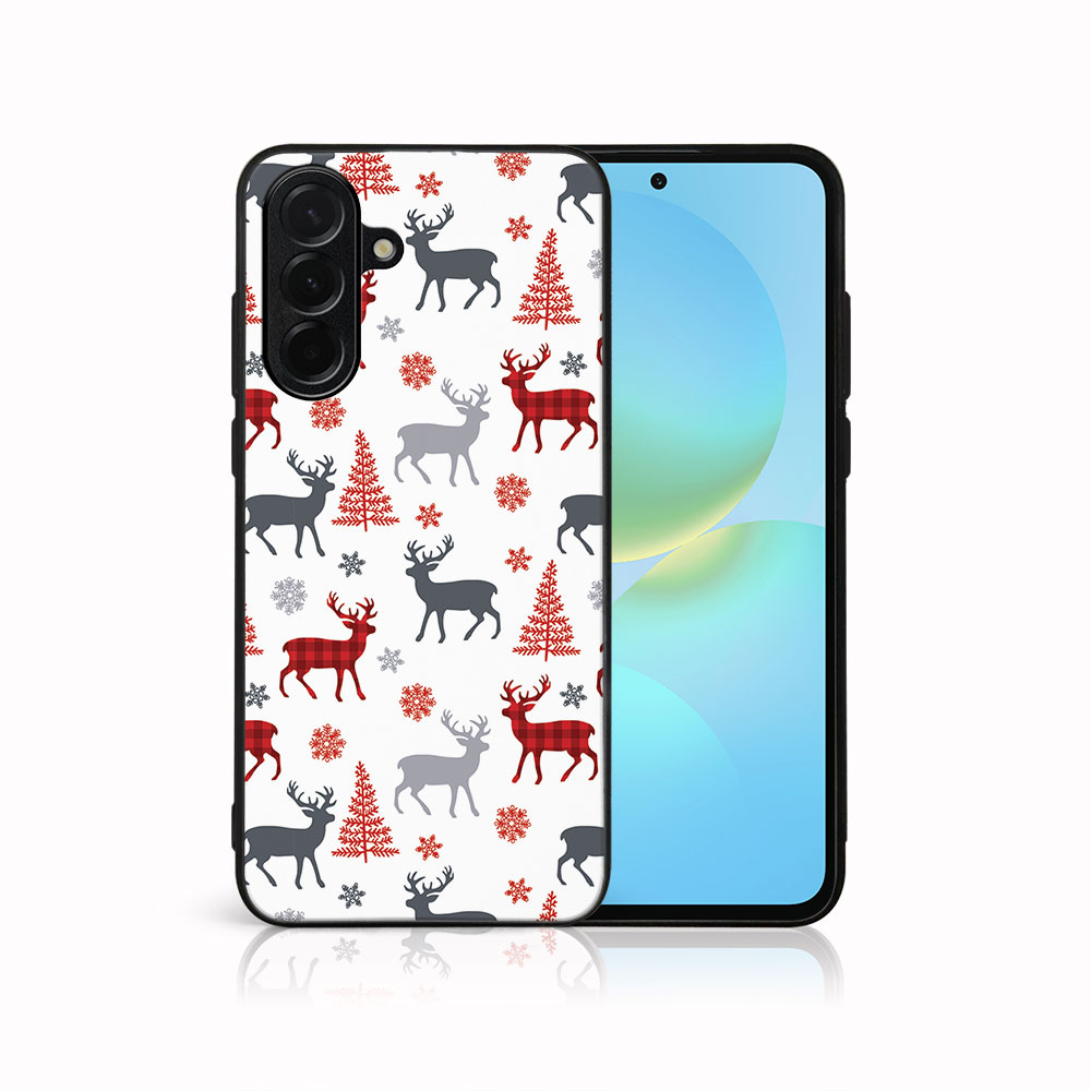 MY ART Karácsonyi mintás telefontok Samsung Galaxy A26 DEER (068) akciós termékkép 1
