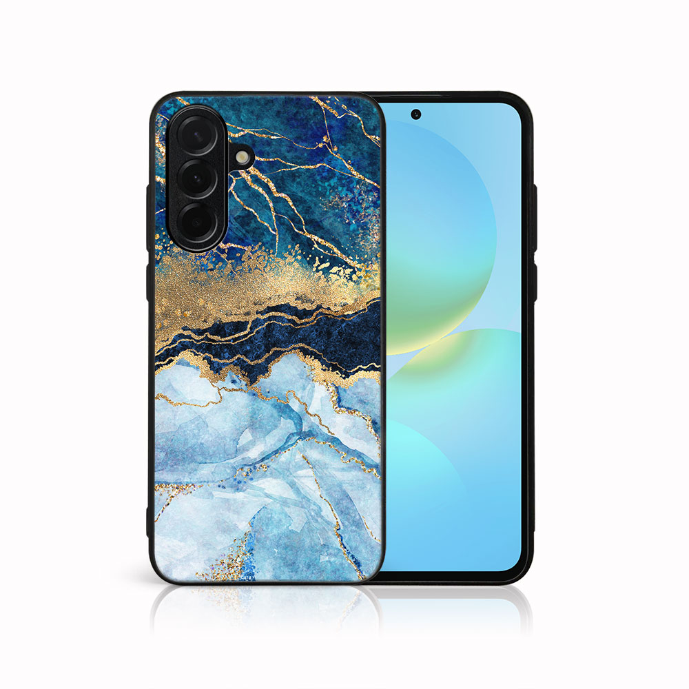 MY ART Védőtok Samsung Galaxy A36 BLUE MARBLE (141) telefonhoz akciós termékkép 1