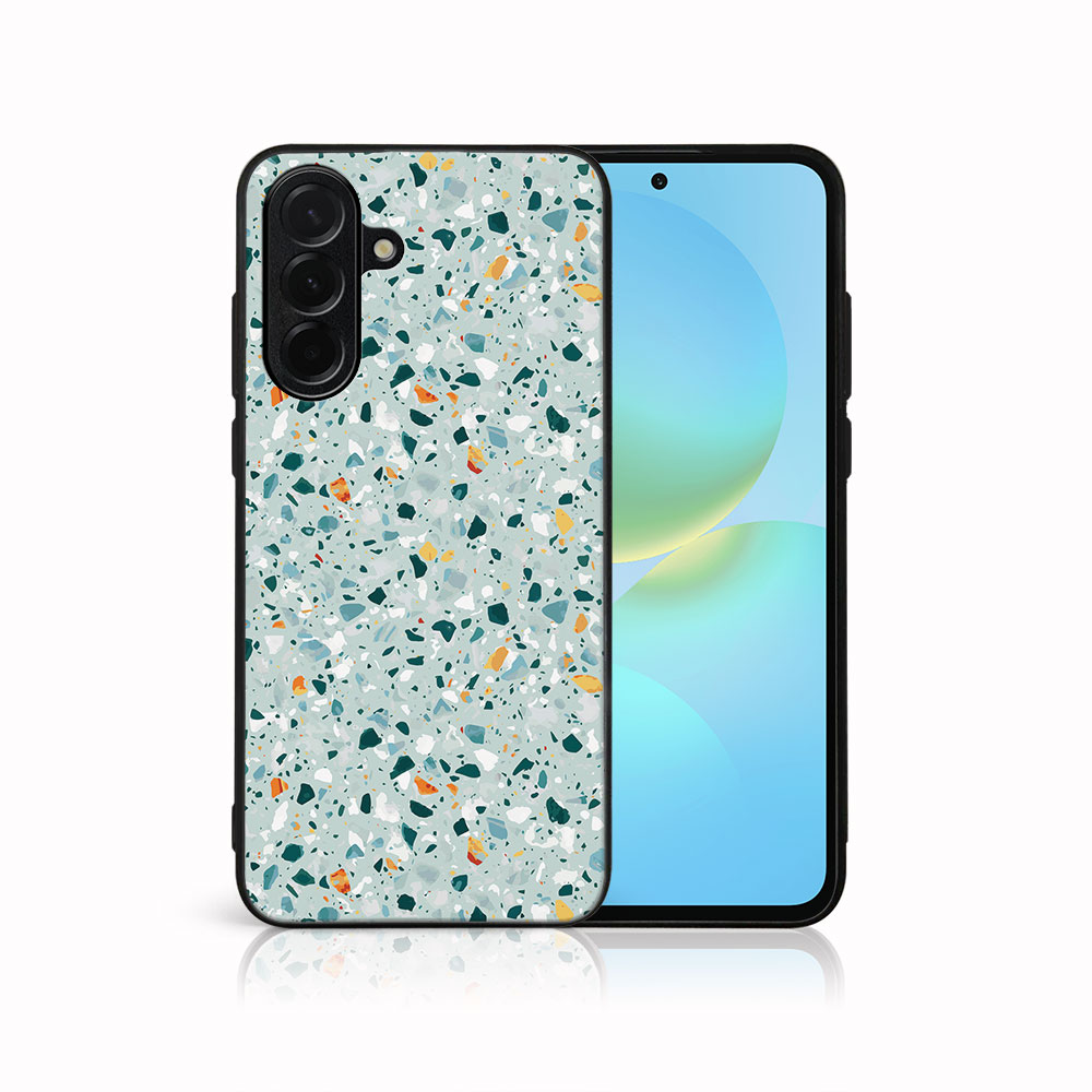 MY ART Védőtok Samsung Galaxy A36 BLUE TERRAZZO készülékhez (164) akciós termékkép 1