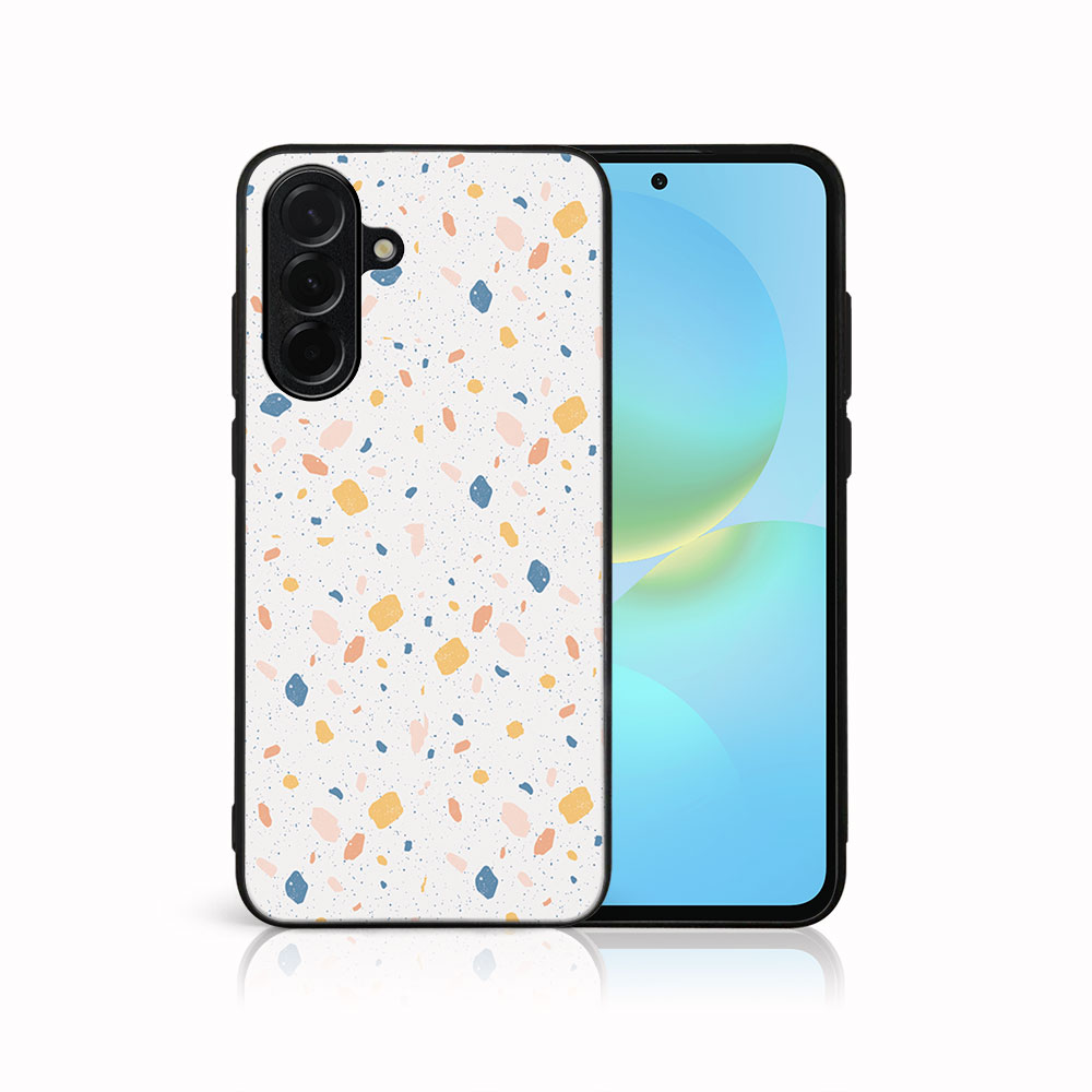 MY ART Védőtok Samsung Galaxy A36 ORANGE TERRAZZO készülékhez (165) akciós termékkép 1