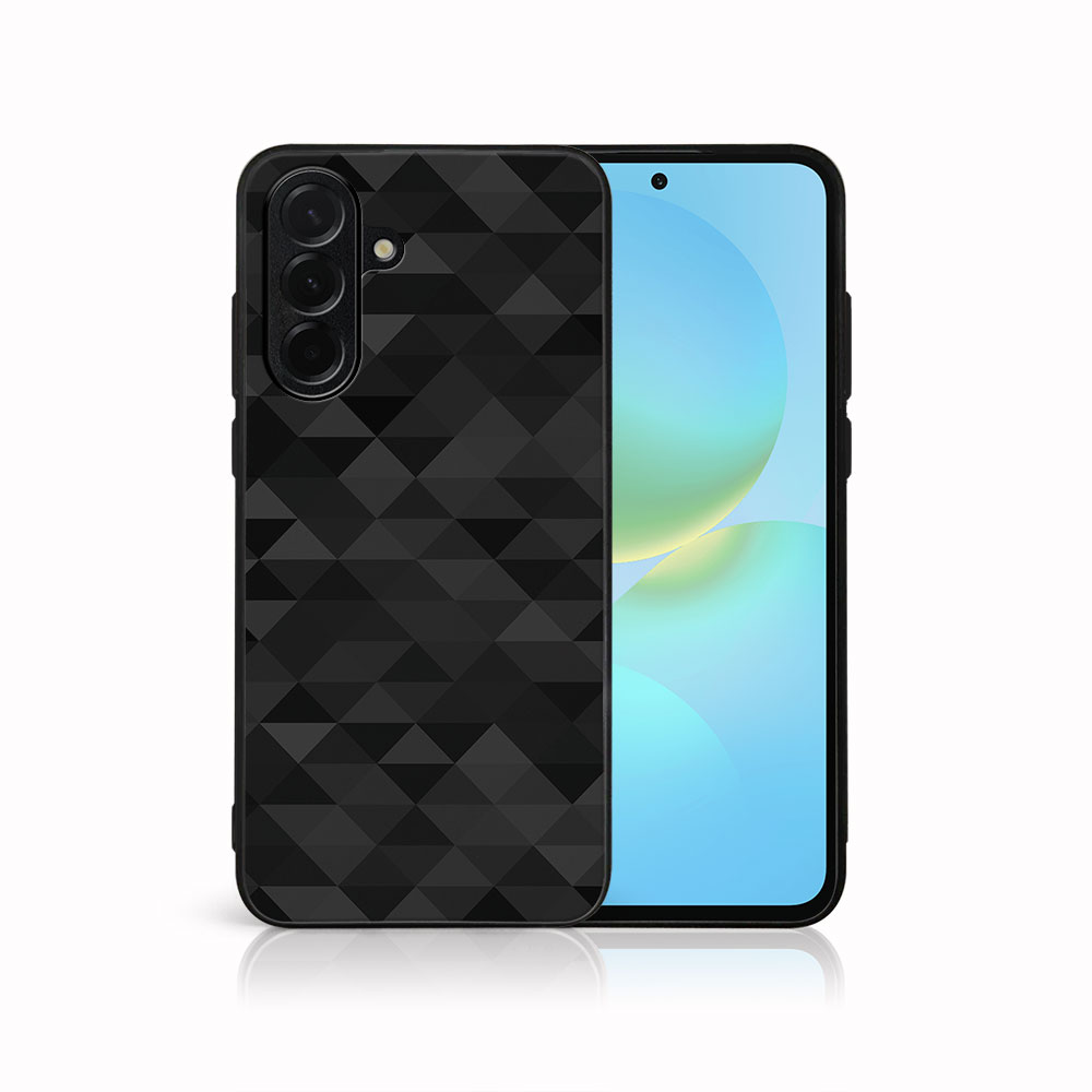 MY ART Védőtok Samsung Galaxy A36 BLACK TRIANGLES (232) telefonhoz akciós termékkép 1