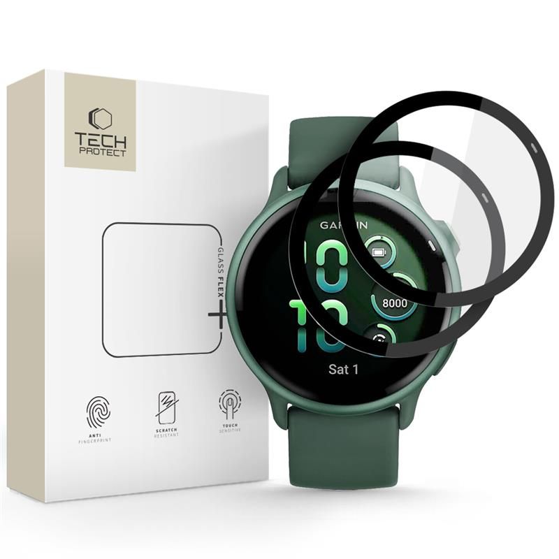 TECH-PROTECT GLASS FLEX+ 2-PACK üveg a Garmin Vivoactive 6-hoz akciós termékkép 1