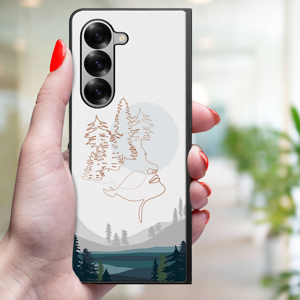 MY ART Védőtok Samsung Galaxy Z Fold6 5G LAKE (192) készülékhez termék 2. képe