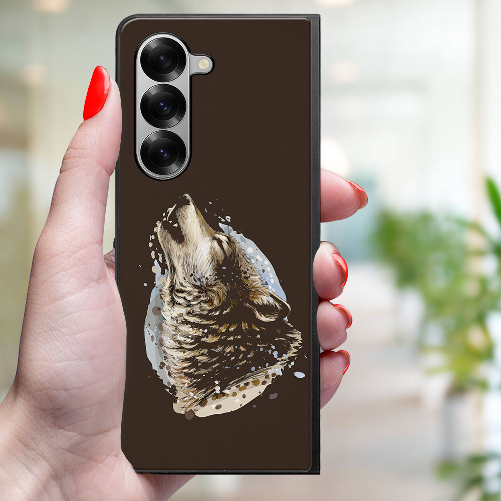 MY ART Védőtok Samsung Galaxy Z Fold6 5G HOWL (244) készülékhez termék 2. képe