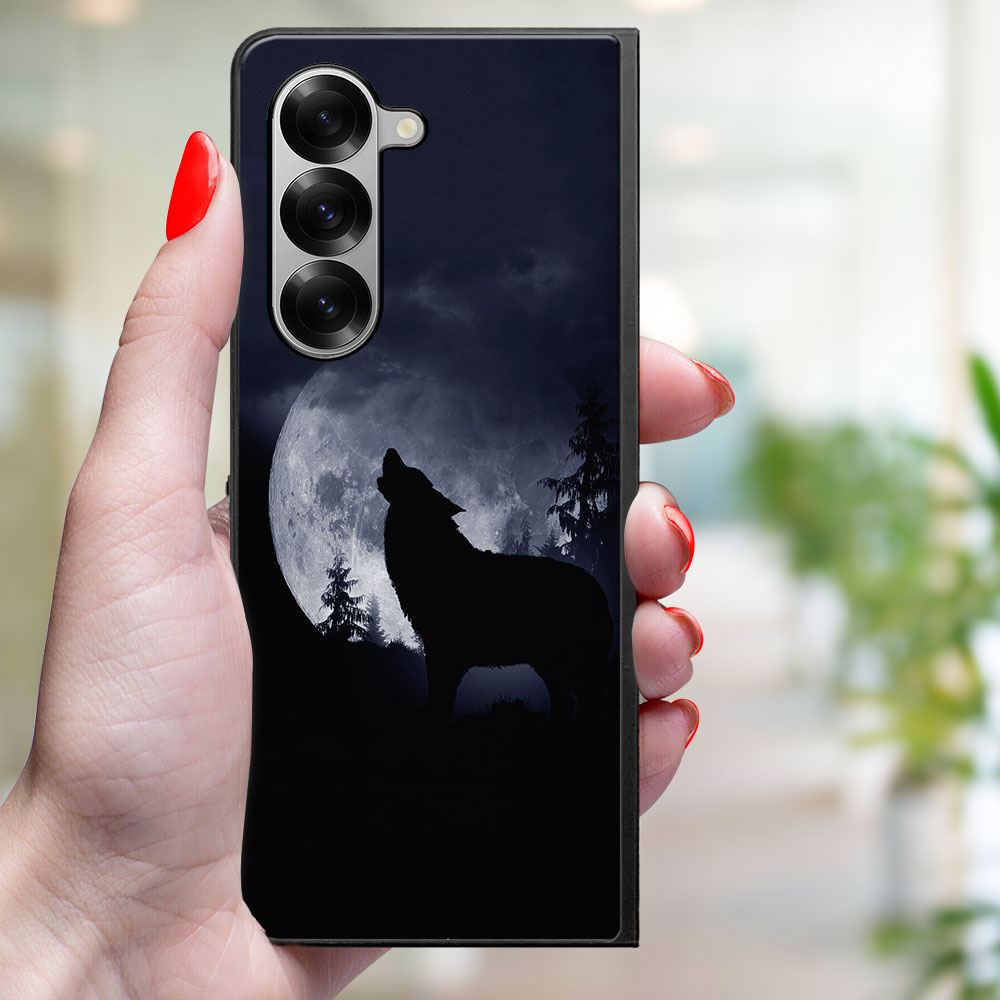 MY ART Védőtok Samsung Galaxy Z Fold6 5G WOLF (247) készülékhez termék 2. képe