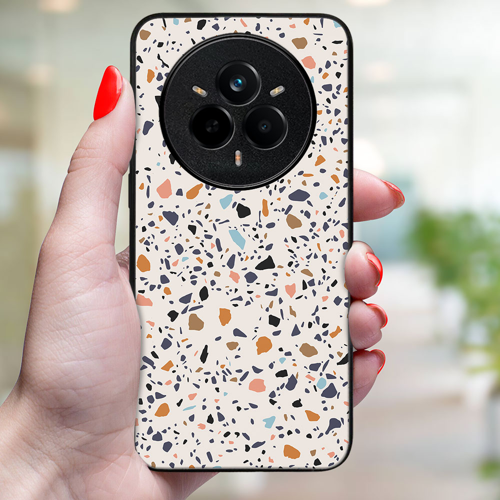 MY ART Védőtok Realme 14 Pro 5G BEIGE TERRAZZO (162) készülékhez termék 2. képe