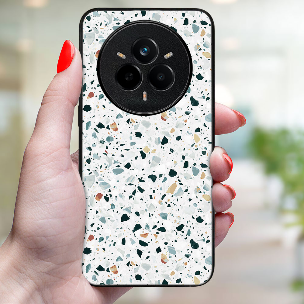 MY ART Védőtok Realme 14 Pro 5G GREY TERRAZZO (163) telefonhoz termék 2. képe