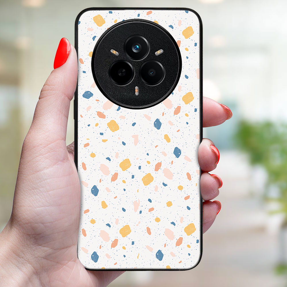 MY ART Védőtok Realme 14 Pro 5G ORANGE TERRAZZO (165) készülékhez termék 2. képe