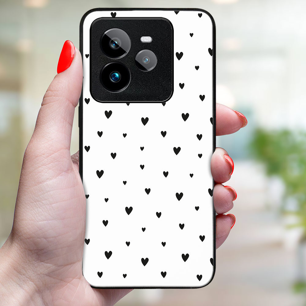MY ART Védőtok Realme GT 7 Pro 5G BLACK HEARTS készülékhez (167) termék 2. képe