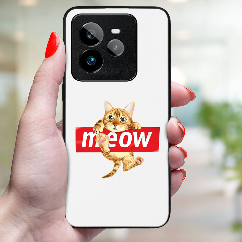 MY ART Védőtok Realme GT 7 Pro 5G MEOW (183) készülékhez termék 2. képe