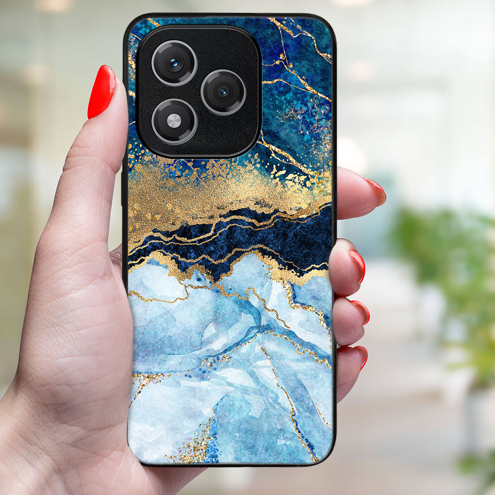 MY ART Védőtok Honor 400 Lite 5G BLUE MARBLE (141) telefonhoz termék 2. képe