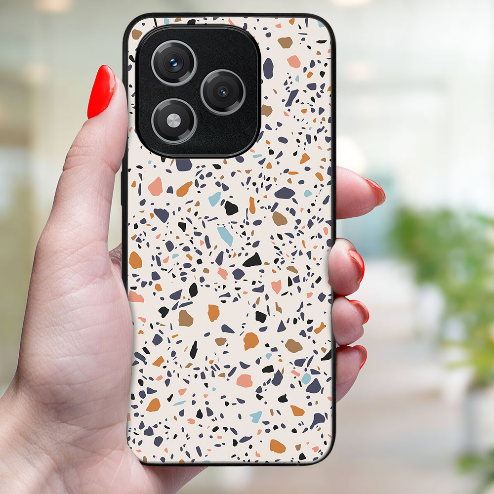 MY ART Védőtok Honor 400 Lite 5G BEIGE TERRAZZO (162) telefonhoz termék 2. képe