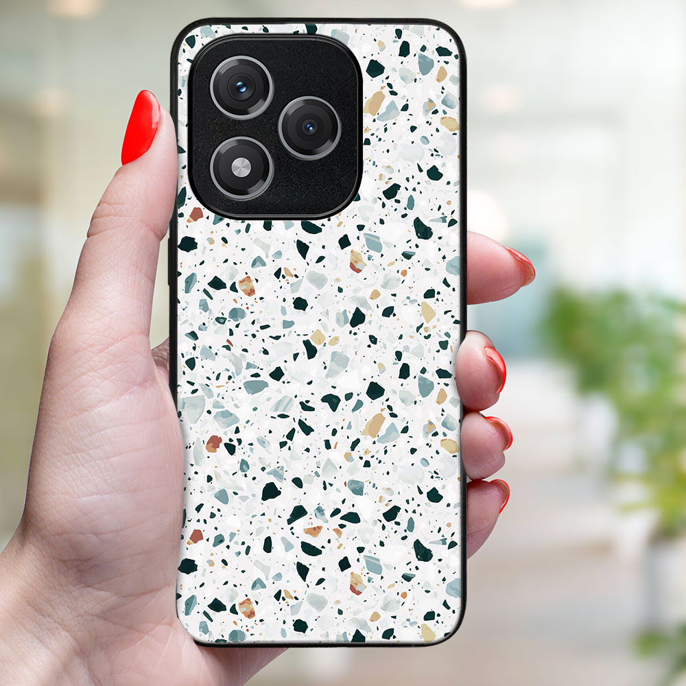 MY ART Védőtok Honor 400 Lite 5G GREY TERRAZZO (163) telefonhoz termék 2. képe