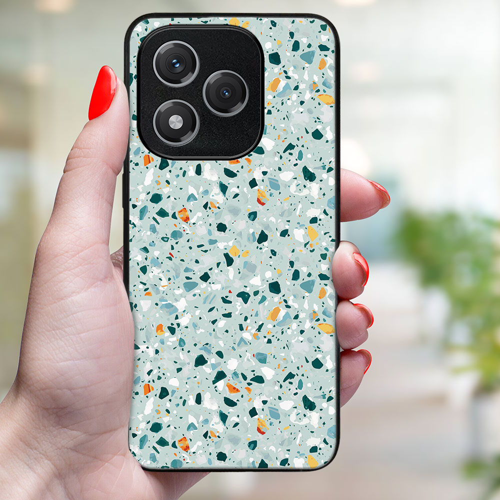 MY ART Védőtok Honor 400 Lite 5G BLUE TERRAZZO (164) telefonhoz termék 2. képe