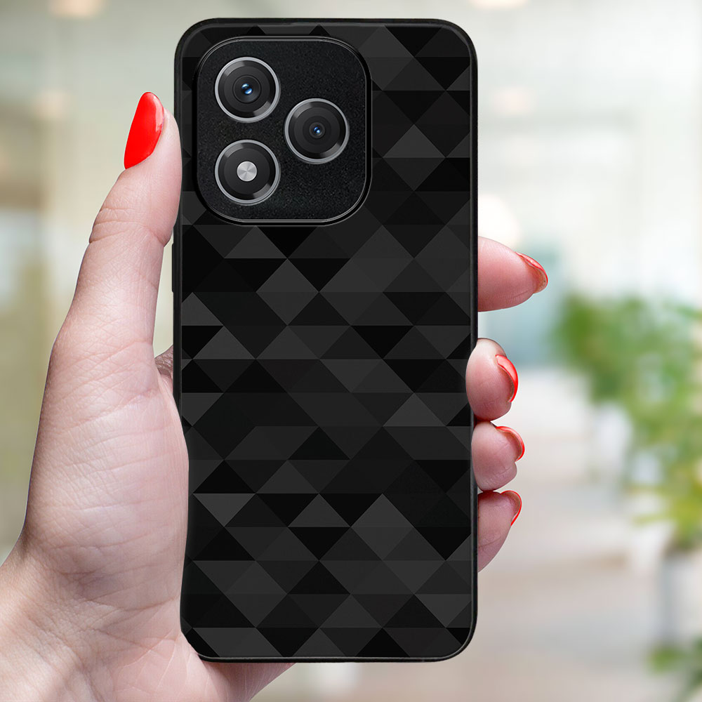MY ART Ochranný kryt pre Honor 400 Lite 5G BLACK TRIANGLES (232) termék 2. képe