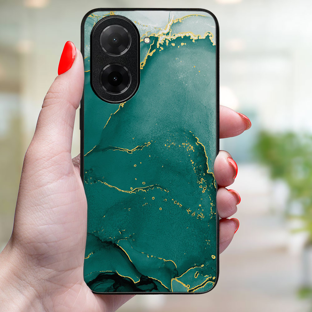 MY ART Védőtok Xiaomi Redmi A5 GREEN MARBLE (145) készülékhez termék 2. képe