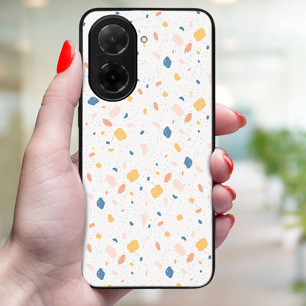 MY ART Védőtok Xiaomi Redmi A5 ORANGE TERRAZZO készülékhez (165) termék 2. képe