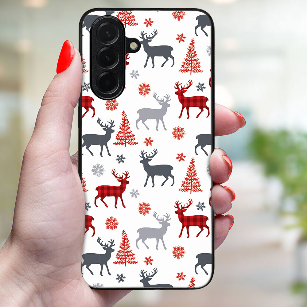 MY ART Karácsonyi mintás telefontok Samsung Galaxy A26 DEER (068) termék 2. képe