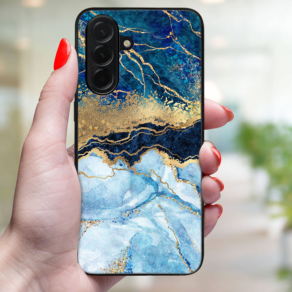 MY ART Védőtok Samsung Galaxy A26 BLUE MARBLE (141) telefonhoz termék 2. képe