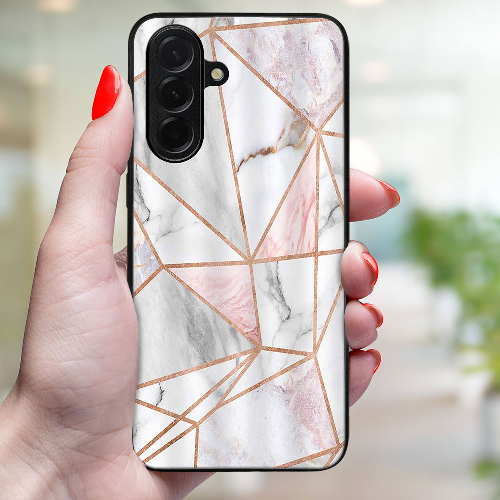 MY ART Védőtok Samsung Galaxy A36 PINK MARBLE (143) készülékhez termék 2. képe