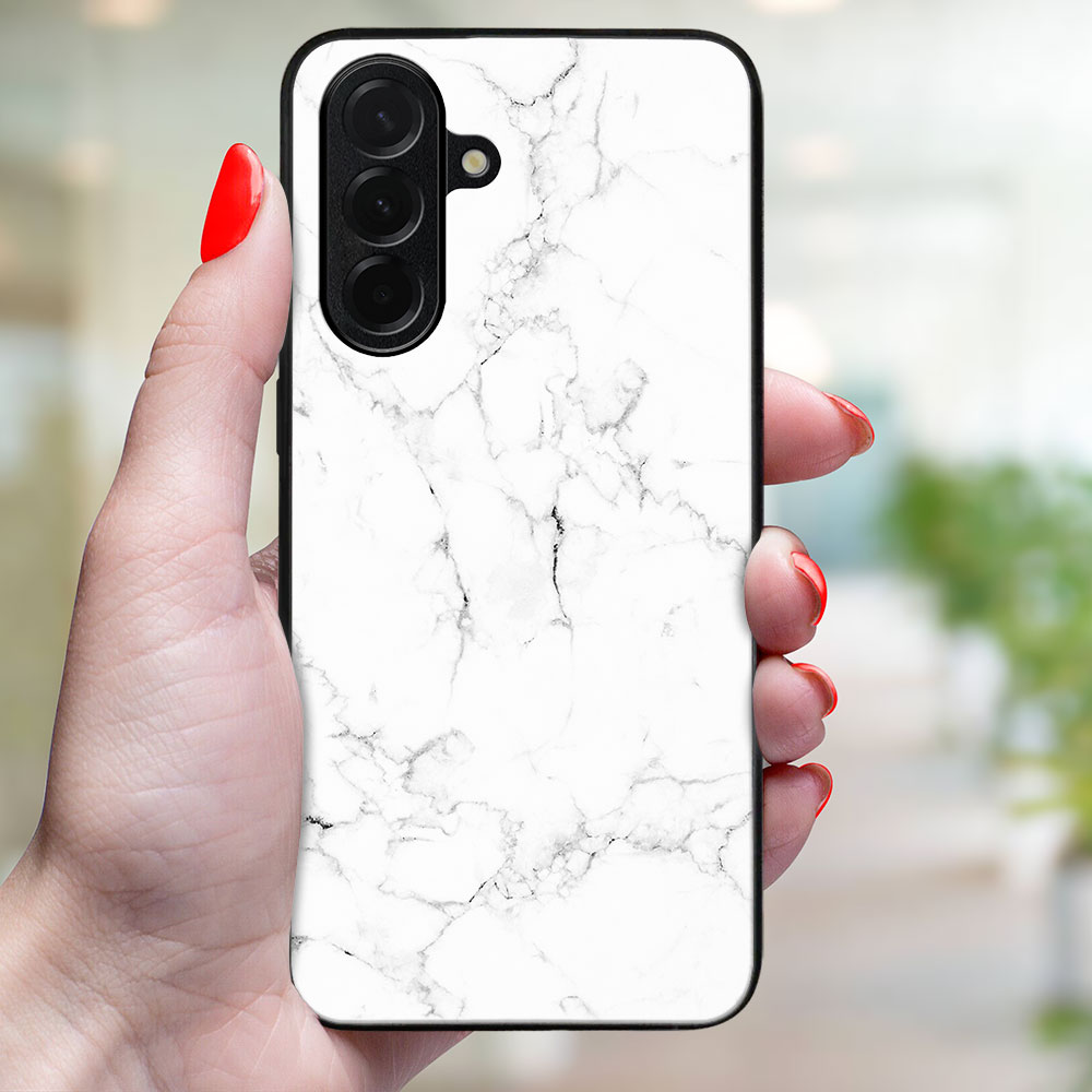 MY ART Védőtok Samsung Galaxy A36 WHITE MARBLE készülékhez (144) termék 2. képe
