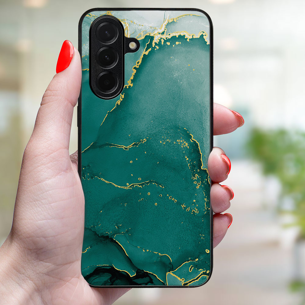 MY ART Védőtok Samsung Galaxy A36 GREEN MARBLE (145) készülékhez termék 2. képe