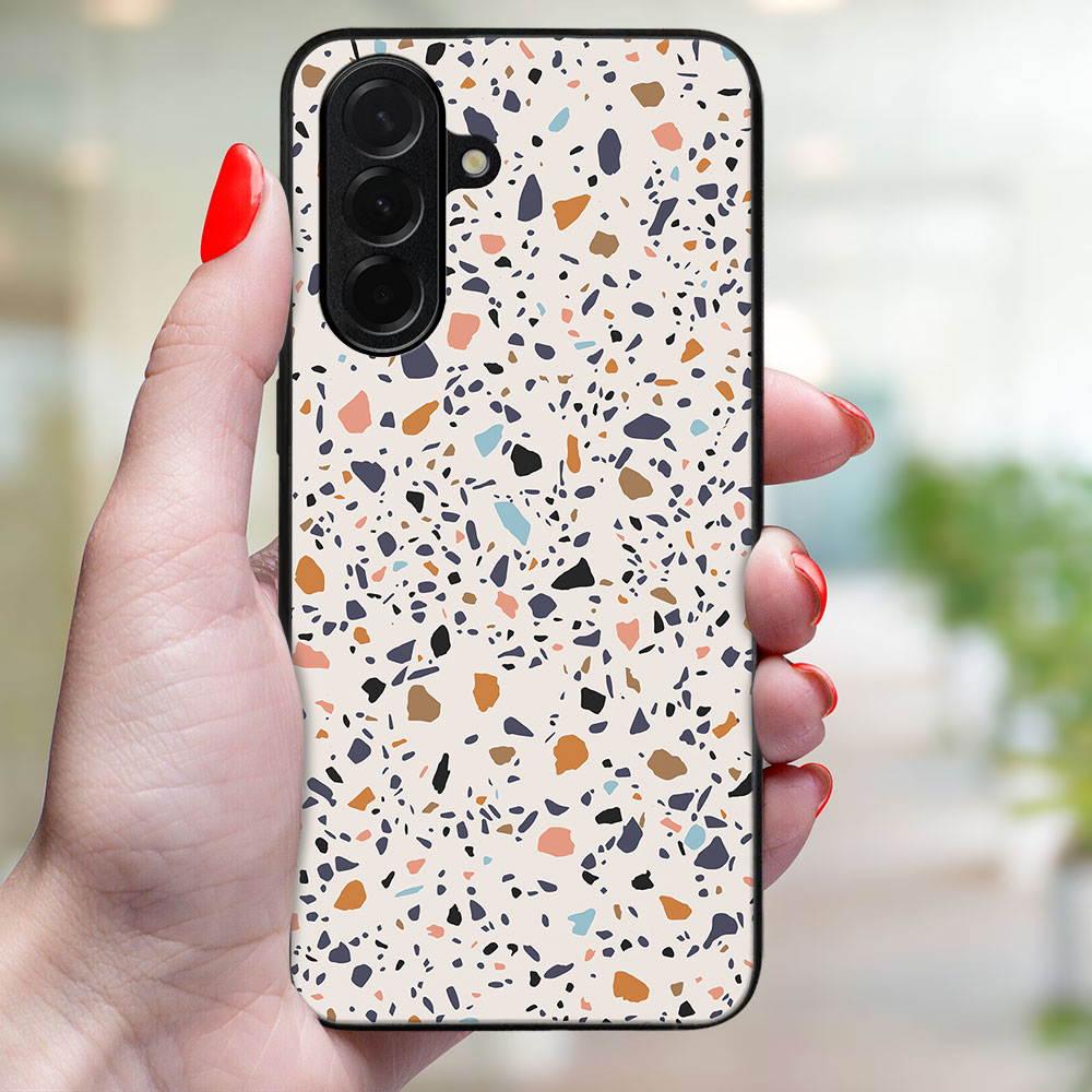 MY ART Védőtok Samsung Galaxy A36 BEIGE TERRAZZO (162) készülékhez termék 2. képe