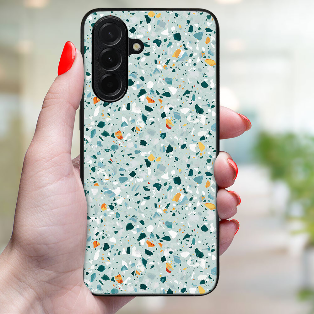 MY ART Védőtok Samsung Galaxy A36 BLUE TERRAZZO készülékhez (164) termék 2. képe