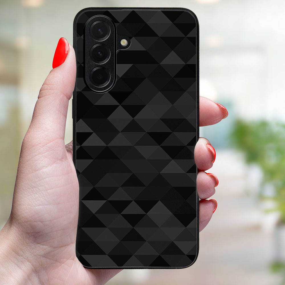 MY ART Védőtok Samsung Galaxy A36 BLACK TRIANGLES (232) telefonhoz termék 2. képe