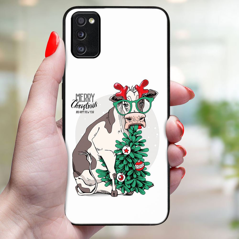 MY ART karácsonyi mintás tok Samsung Galaxy A41 MERRY CHRISTMAS (074) termék 2. képe