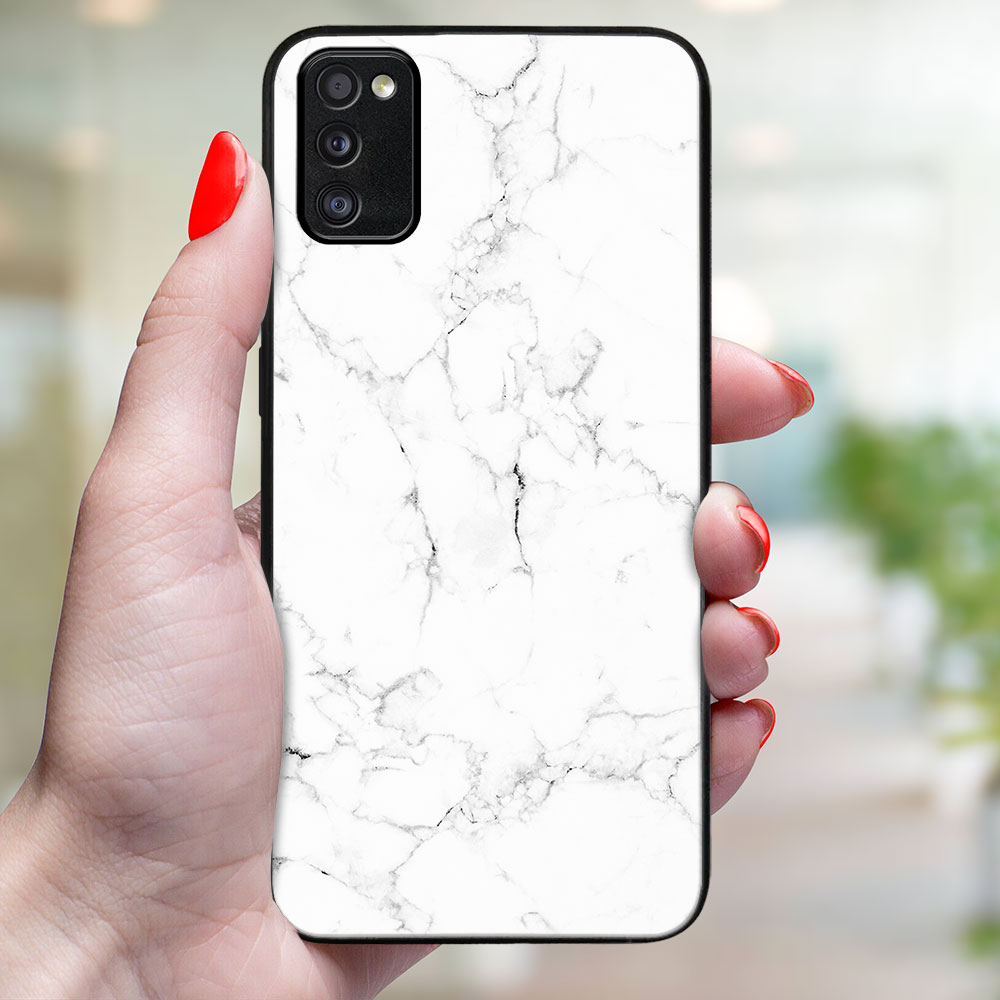 MY ART Védőtok Samsung Galaxy A41 WHITE MARBLE készülékhez (144) termék 2. képe