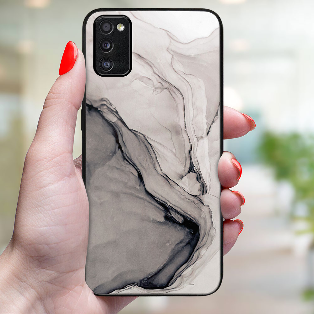 MY ART Védőtok Samsung Galaxy A41 BLACK INK (146) készülékhez termék 2. képe