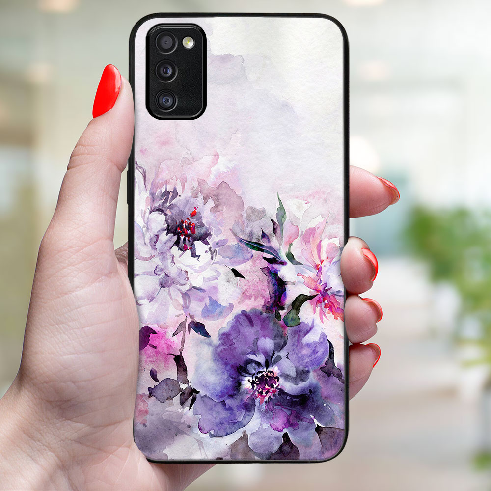 MY ART Védőtok Samsung Galaxy A41 PEONIES (156) készülékhez termék 2. képe
