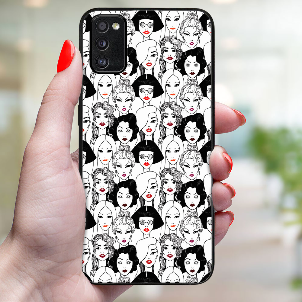 MY ART Védőtok Samsung Galaxy A41 LIPSTICK (174) készülékhez termék 2. képe