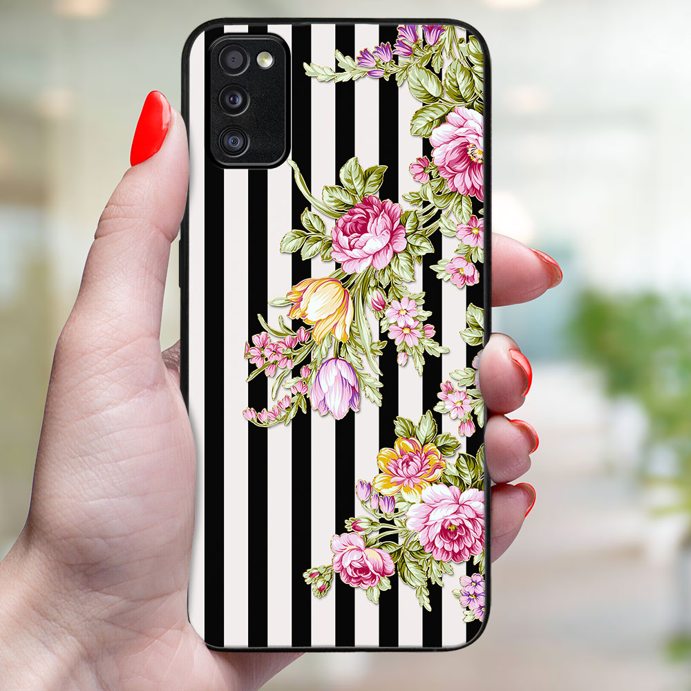 MY ART Védőtok Samsung Galaxy A41 STRIPS (176) készülékhez termék 2. képe