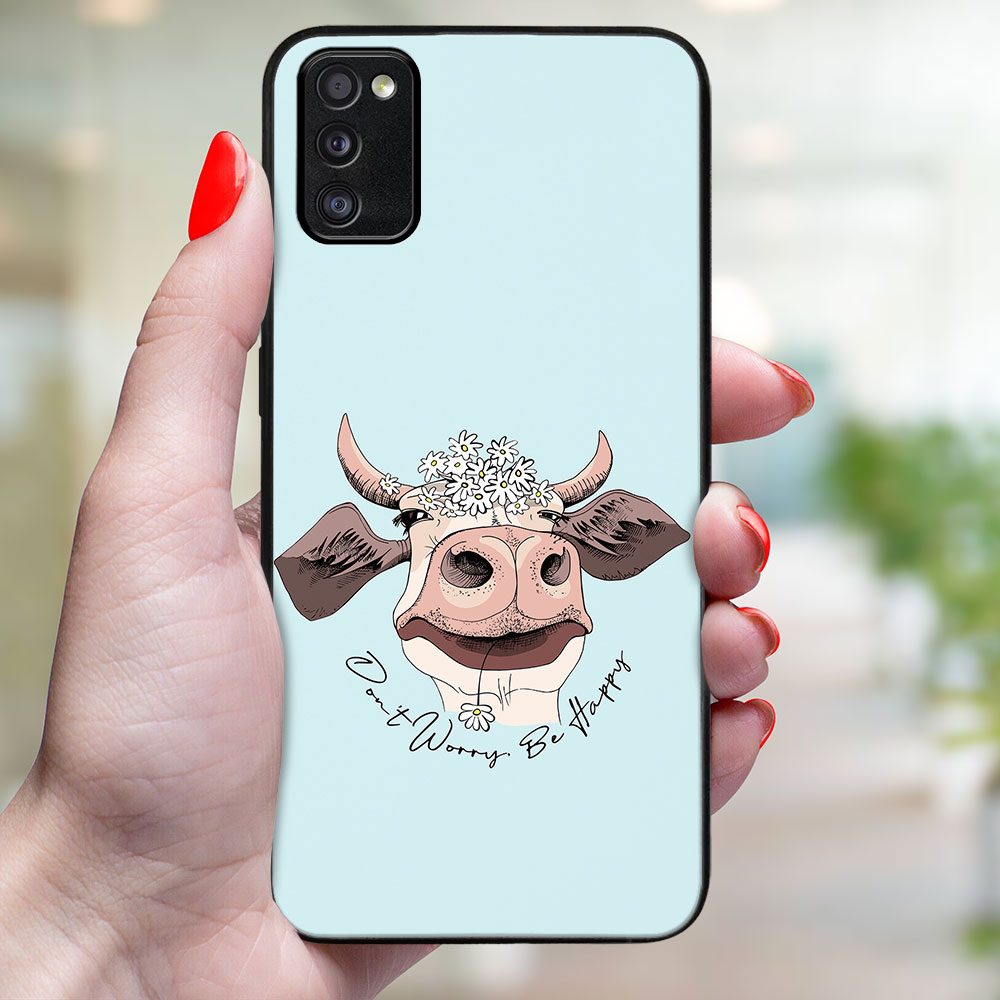 MY ART Védőtok Samsung Galaxy A41 HAPPY COW (181) készülékhez termék 2. képe