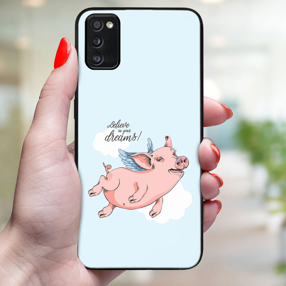MY ART Védőtok Samsung Galaxy A41 PIG (186) készülékhez termék 2. képe