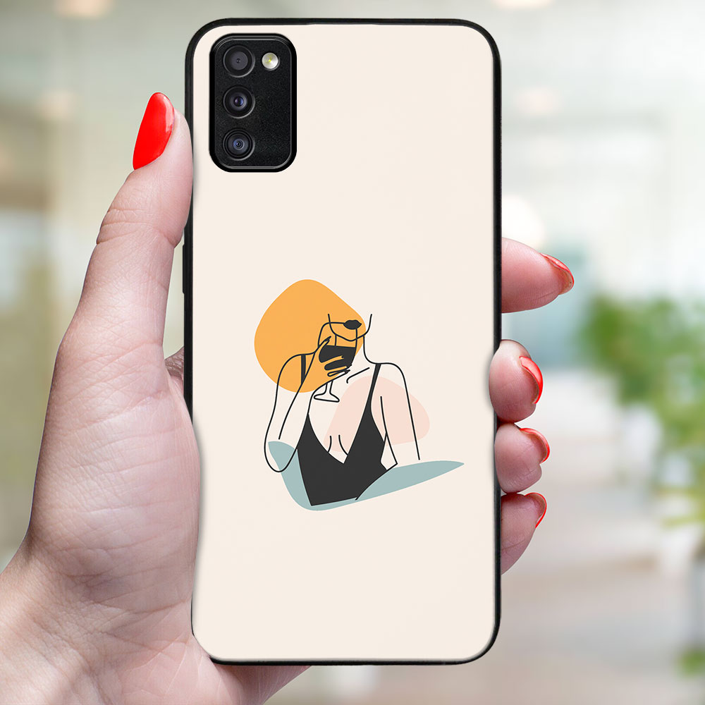MY ART Védőtok Samsung Galaxy A41 WOMAN (197) készülékhez termék 2. képe