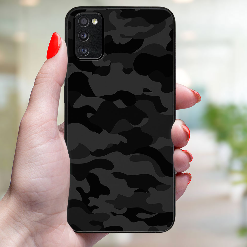 MY ART Védőtok Samsung Galaxy A41 BLACK CAMO (234) készülékhez termék 2. képe