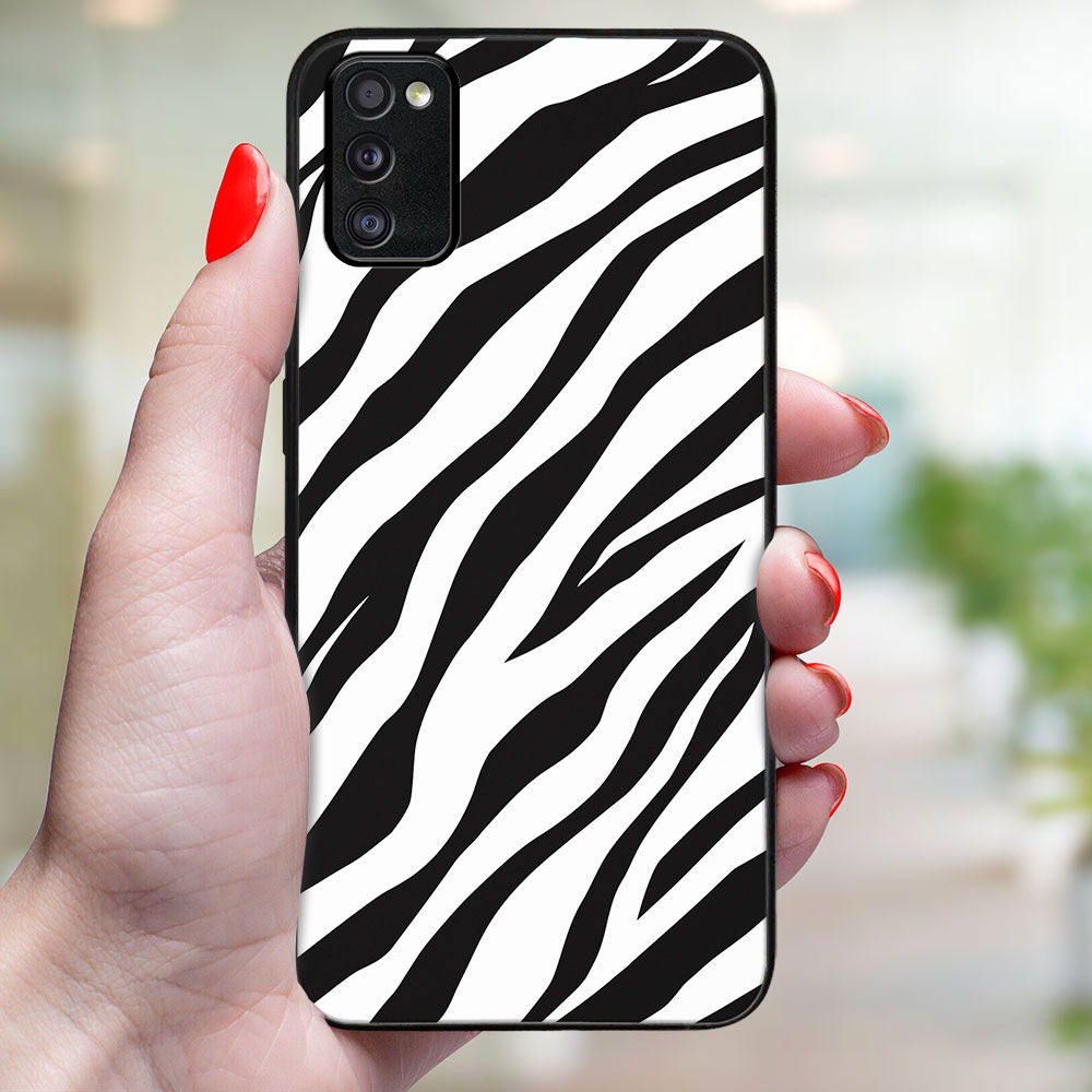 MY ART Védőtok Samsung Galaxy A41 ZEBRA (237) készülékhez termék 2. képe