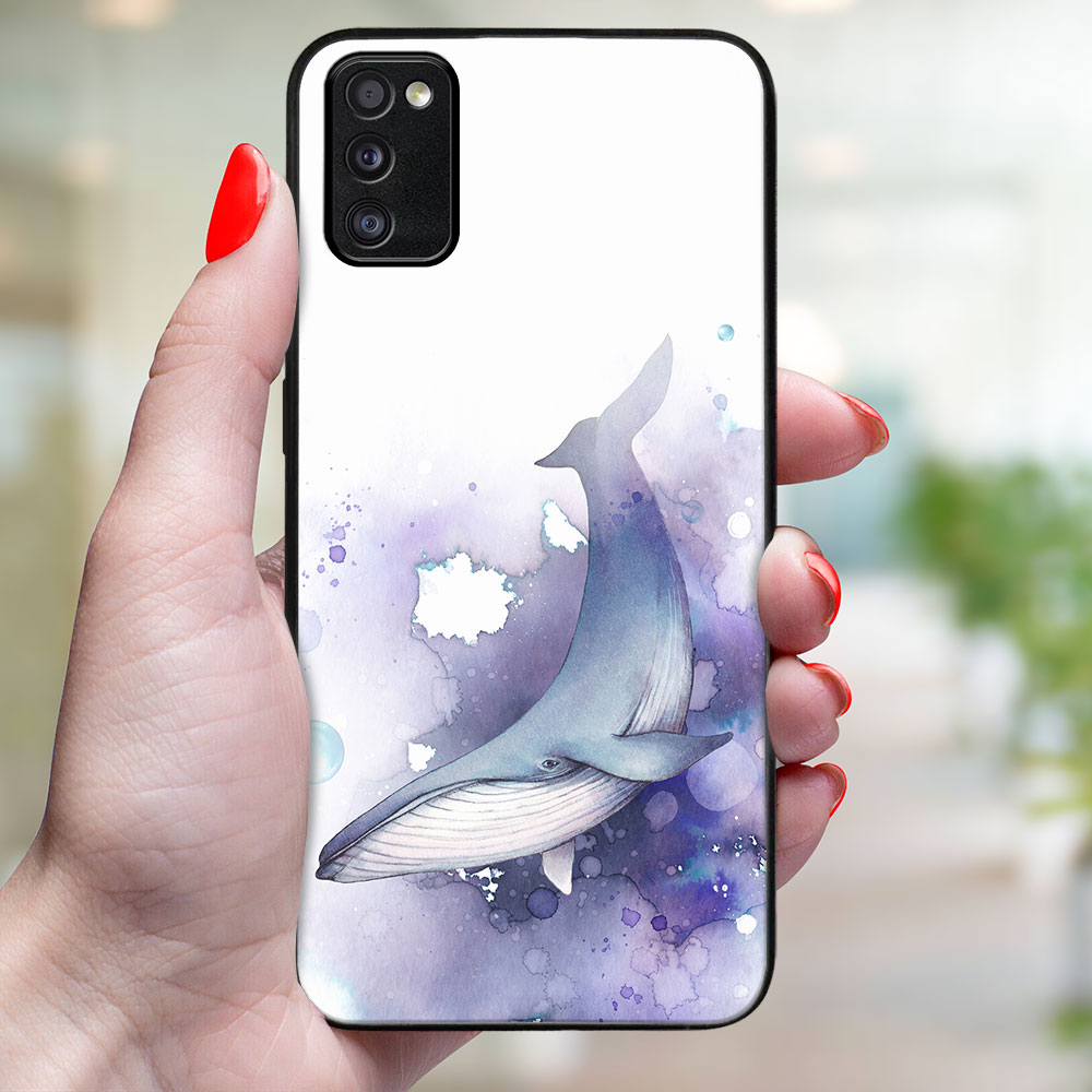 MY ART Védőtok Samsung Galaxy A41 WHALE (242) készülékhez termék 2. képe