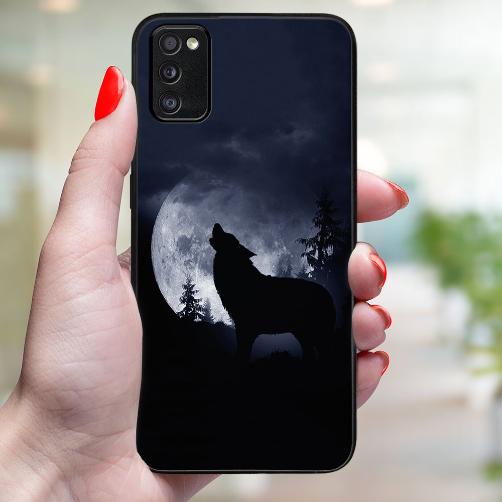 MY ART Védőtok Samsung Galaxy A41 -WOLF (247) készülékhez termék 2. képe
