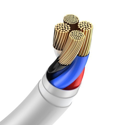 BASEUS 2x Lightning kábel 1,5 m fehér termék 2. képe