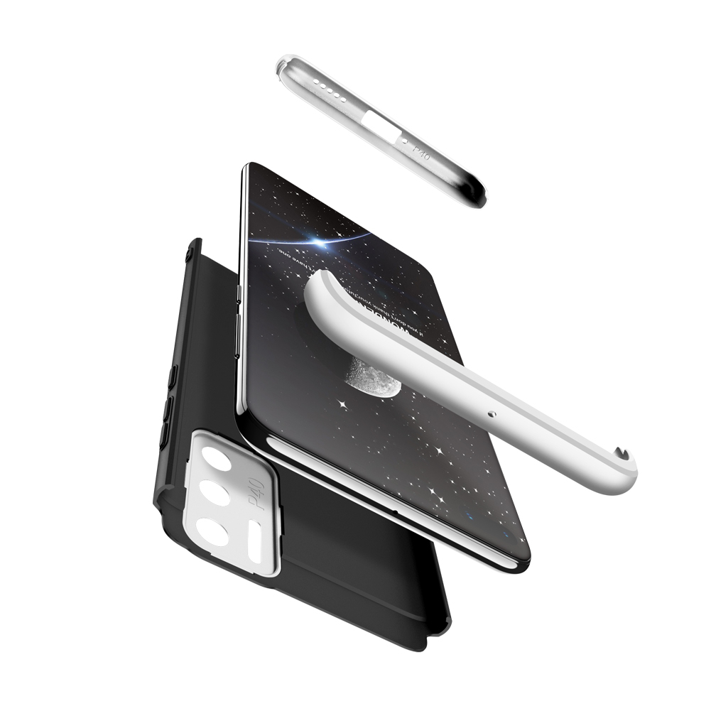 360° védőburkolat Huawei P40 fekete-ezüst termék 2. képe