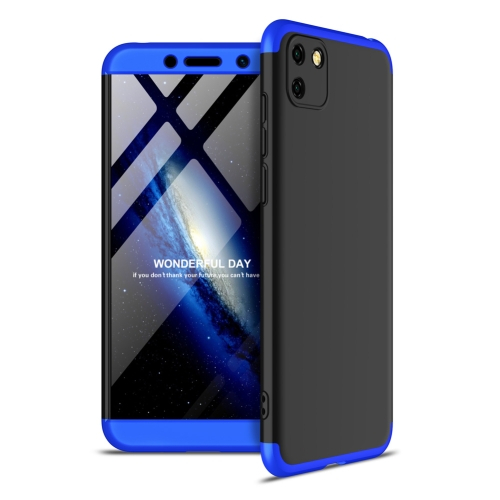360° védőburkolat Huawei Y5p fekete-kék akciós termékkép 1