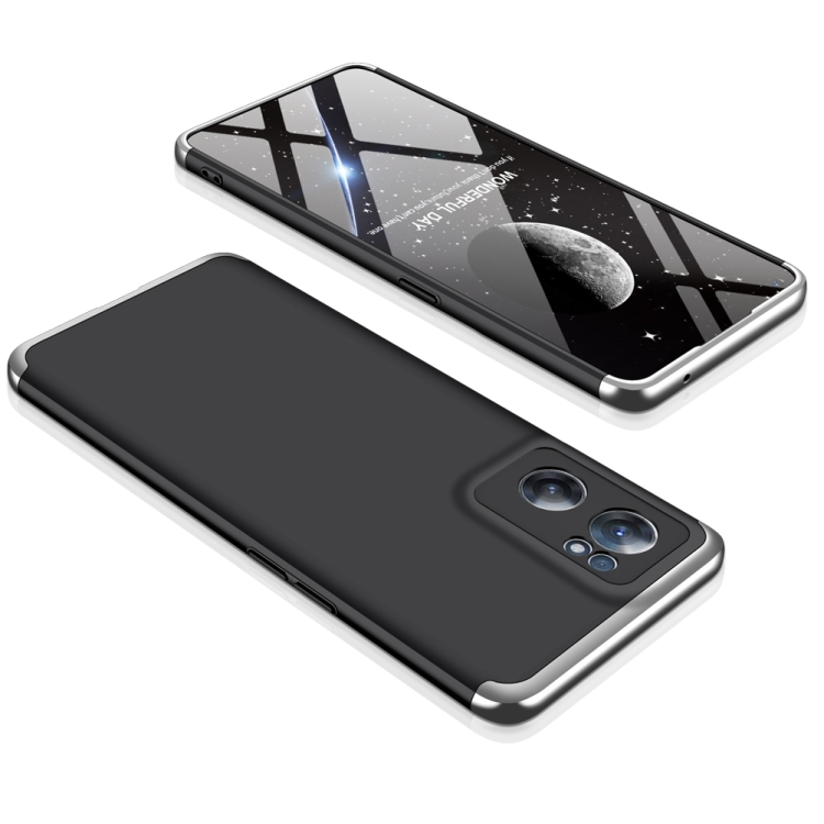 360°-os védőburkolat OnePlus Nord CE 2 5G fekete-ezüst termék 2. képe